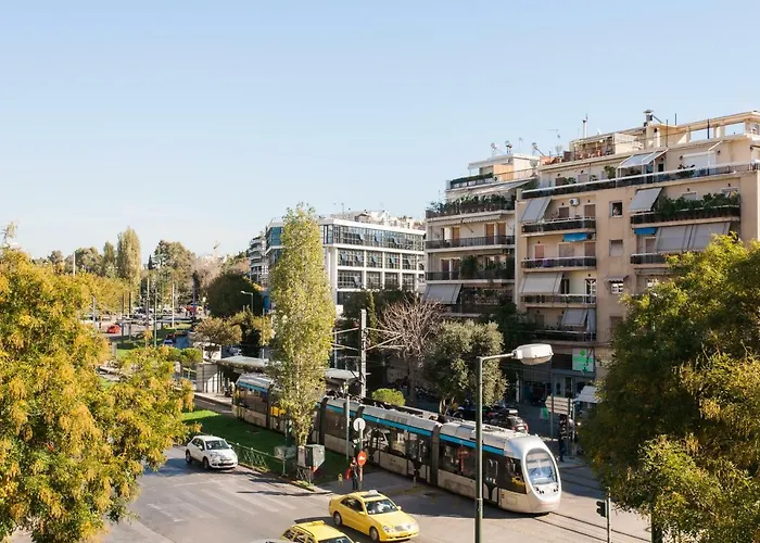 Private Central View Rooms In Shared Apartment Near To Acropolis Metro Station